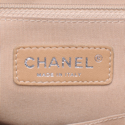 Chanel Glazed Crinkled Large East West Flap Black 7 of 8