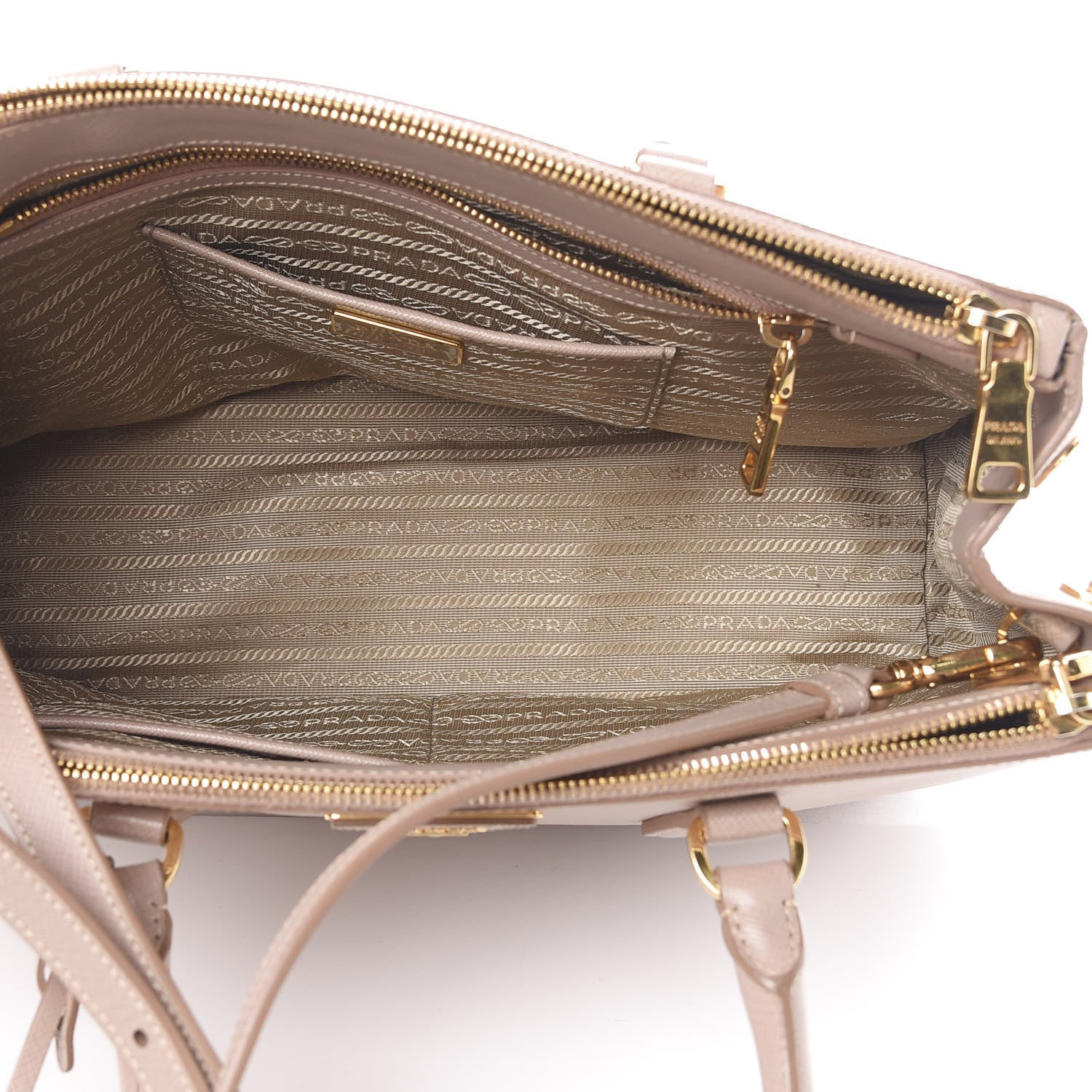 Prada Saffiano Medium Galleria Double Zip Tote Cammeo 5 of 18