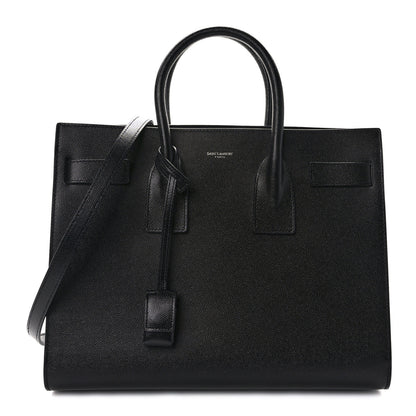 Saint Laurent Grain De Poudre Small Sac De Jour Black 1 of 13