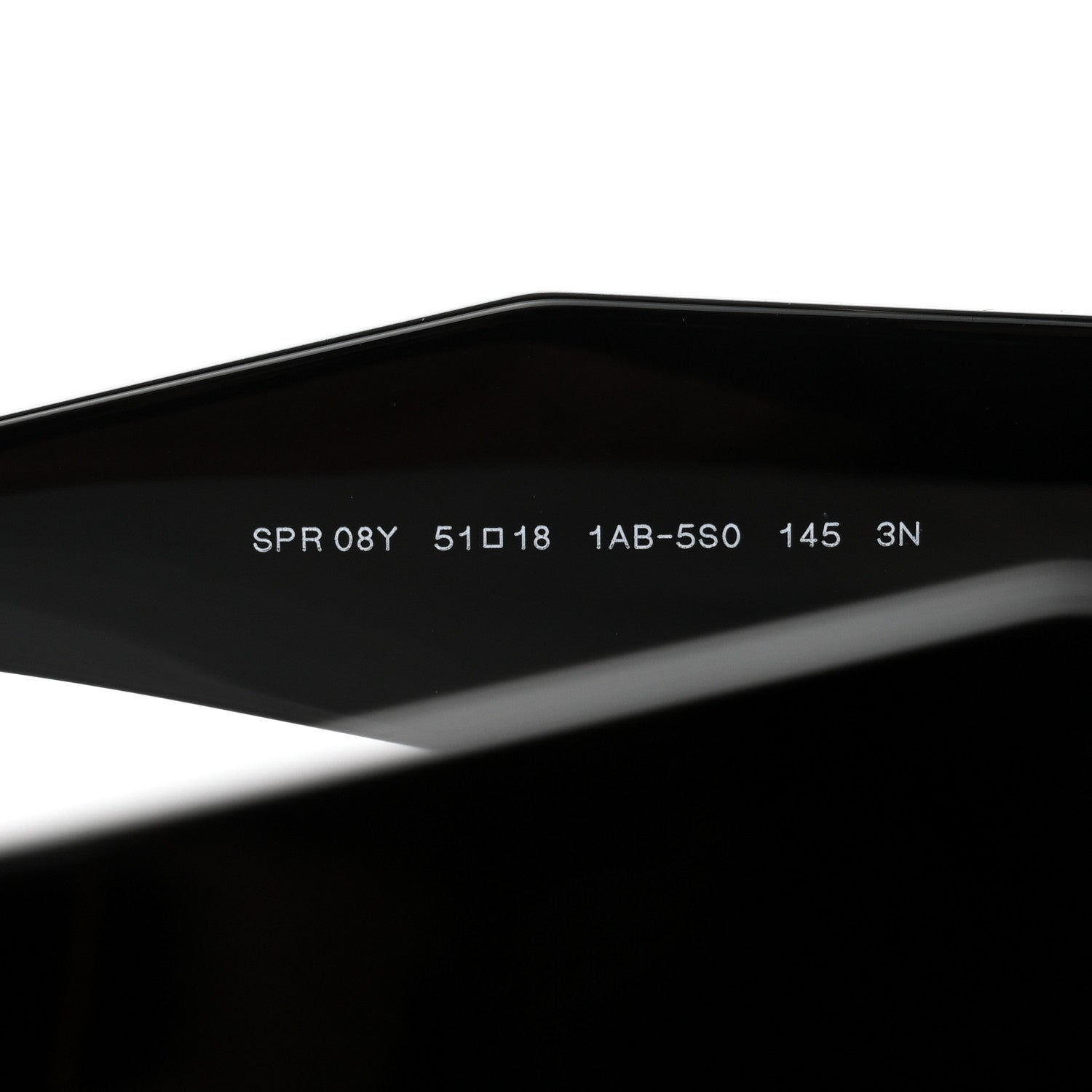 Prada Acetate Symbole Sunglasses SPR 08Y Black 5 of 8