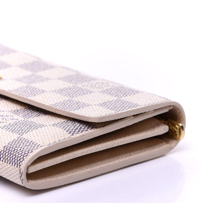 Louis Vuitton Damier Azur Sarah Wallet 7 of 11