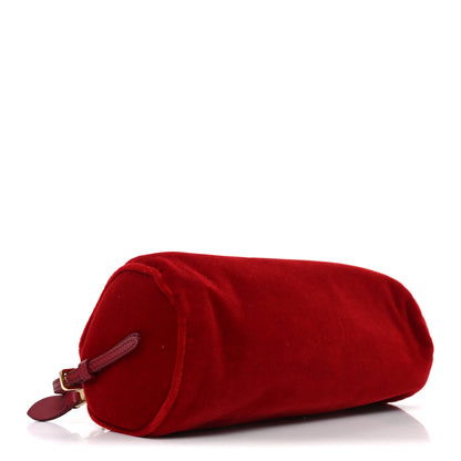 Miu Miu Velluto Mini Pouch Rosso 4 of 9