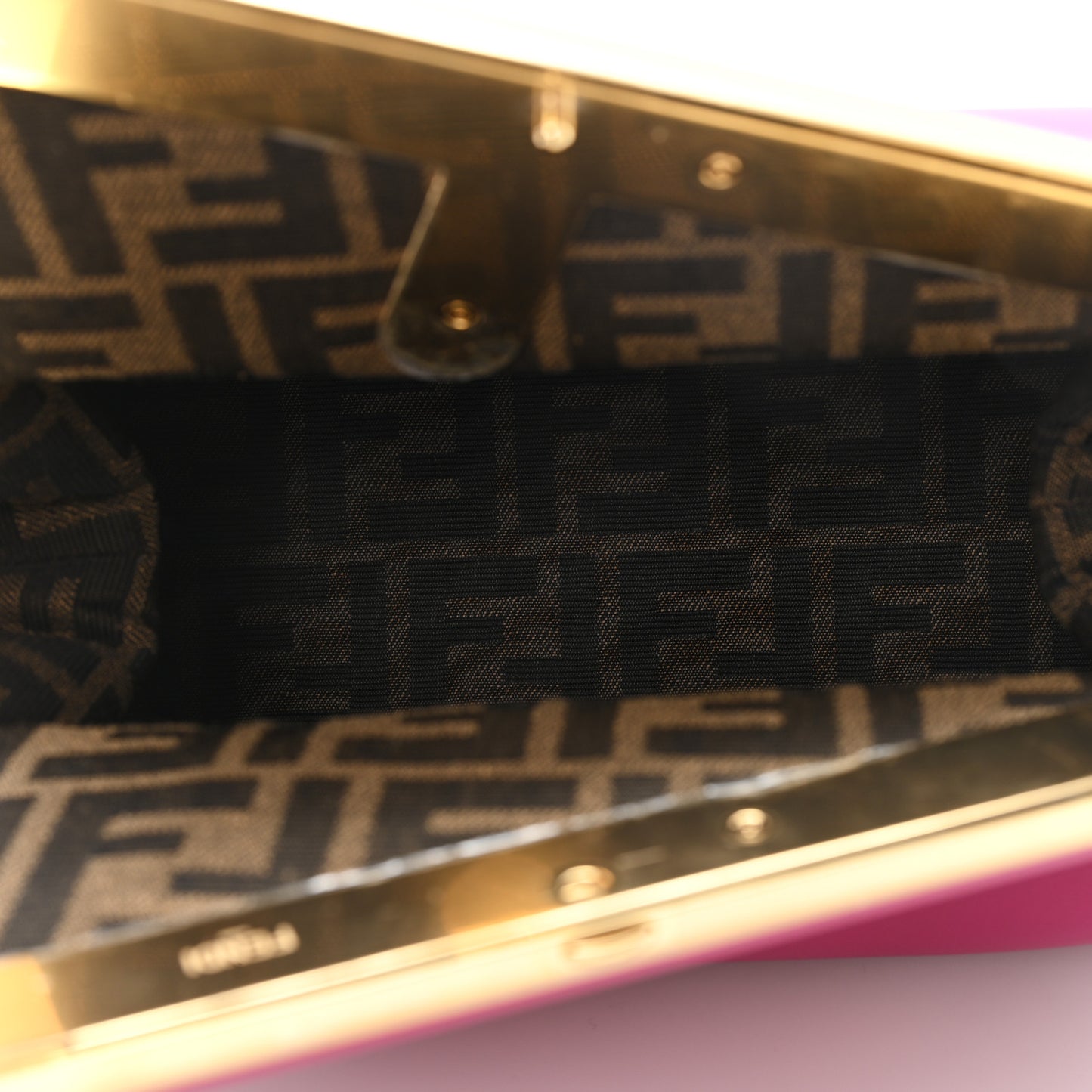 Shiny Nappa Midi Fendi First Ciclamino Pilar