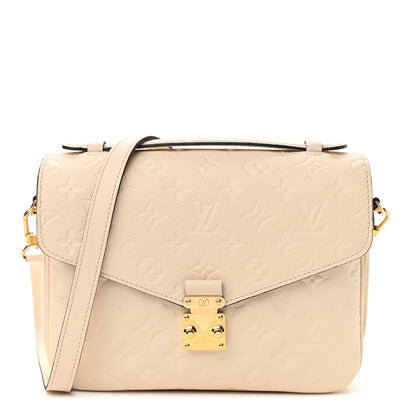 Louis Vuitton Empreinte Pochette Metis Creme 1 of 9