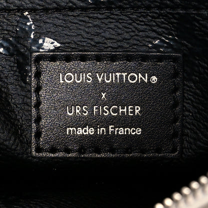 Louis Vuitton X UF Tufted Monogram Pochette Accessories White Black 6 of 9