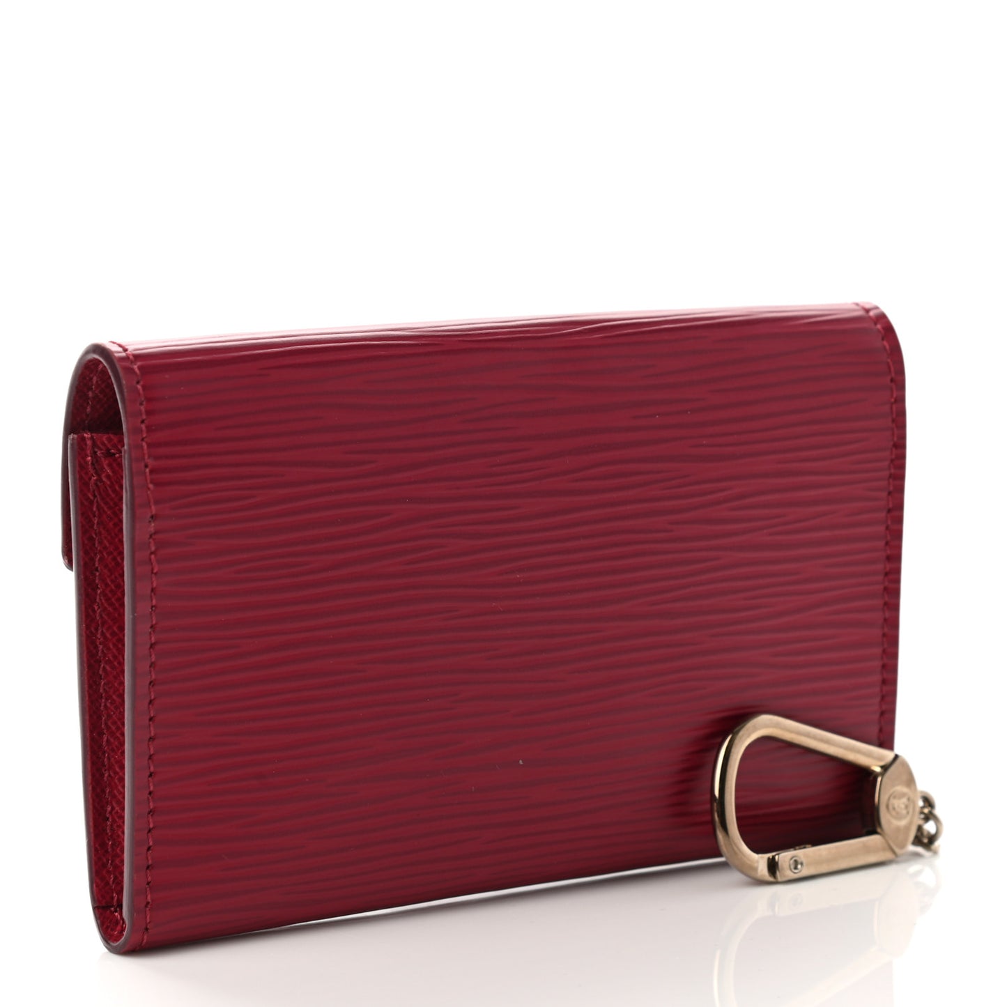 Epi Key Pouch Fuchsia