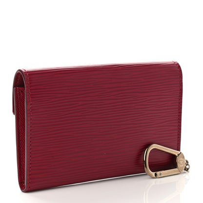 Louis Vuitton Epi Key Pouch Fuchsia 3 of 7