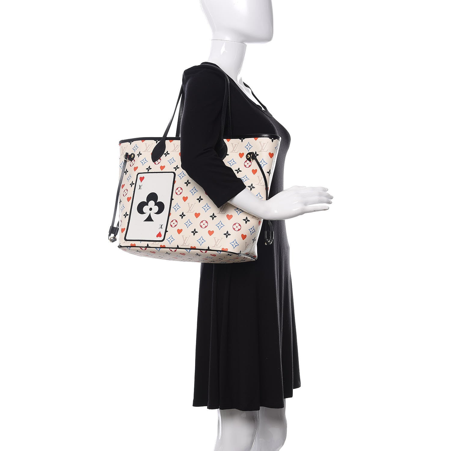 Louis Vuitton Game On Neverfull MM White 2 of 11