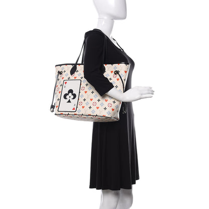 Louis Vuitton Game On Neverfull MM White 2 of 11