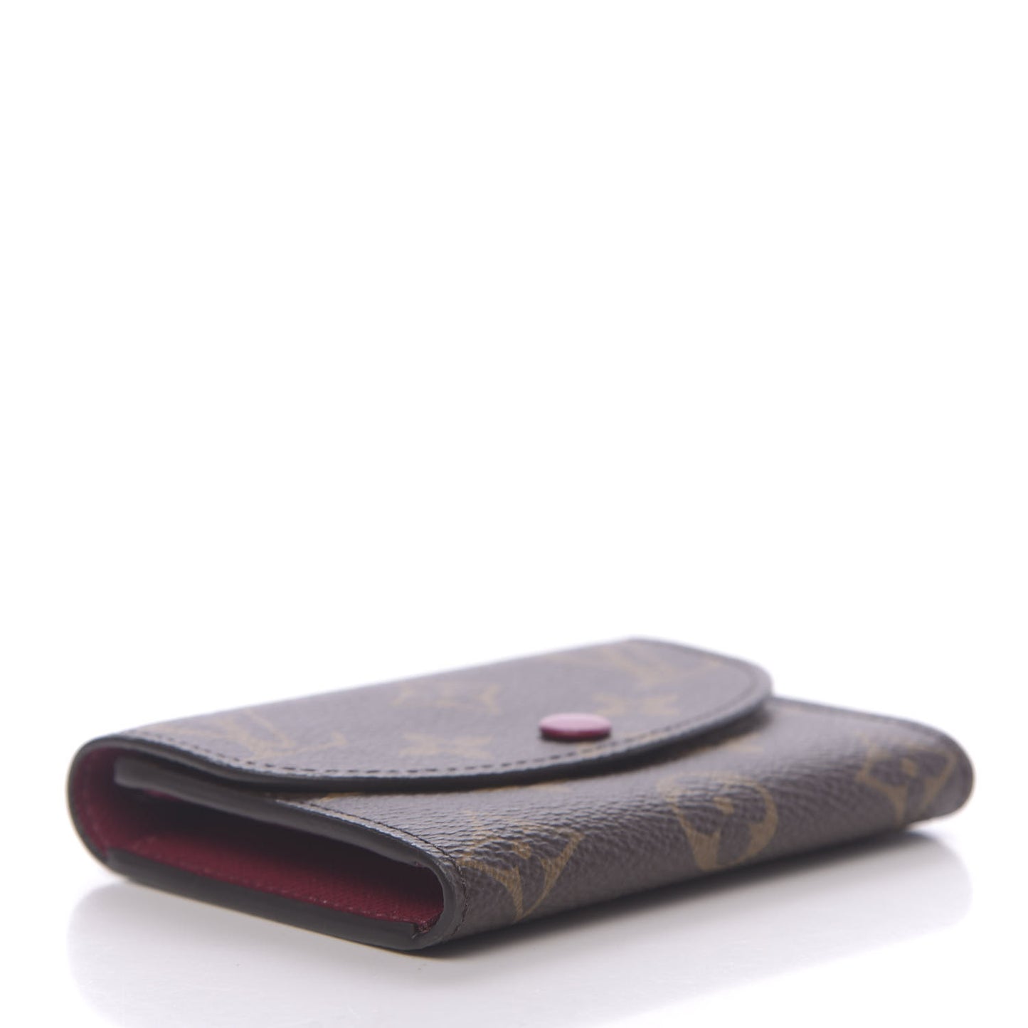 Monogram Rosalie Coin Purse Fuchsia