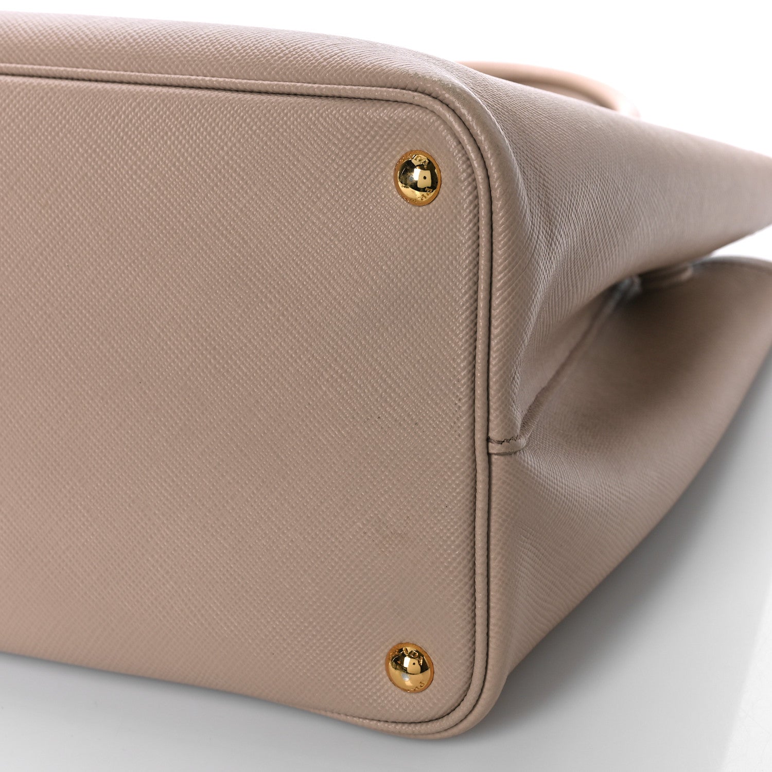 Prada Saffiano Cuir Medium Double Bag Cammeo Rosa 8 of 10