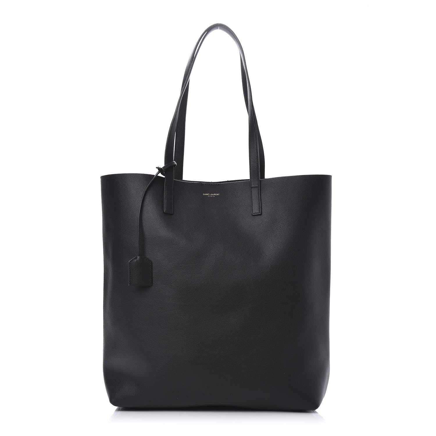 Saint Laurent Calfskin Medium Shopping Tote Black 1 of 9