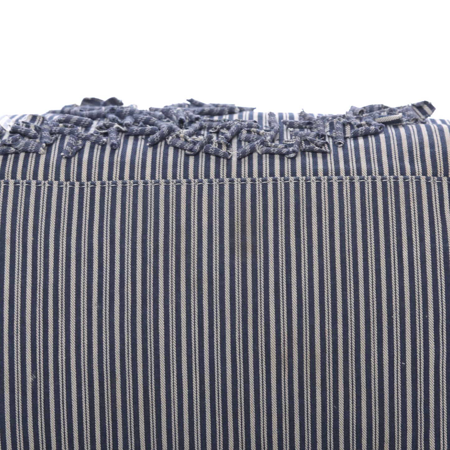 Canvas Sequin Stripe CC Tote Blue