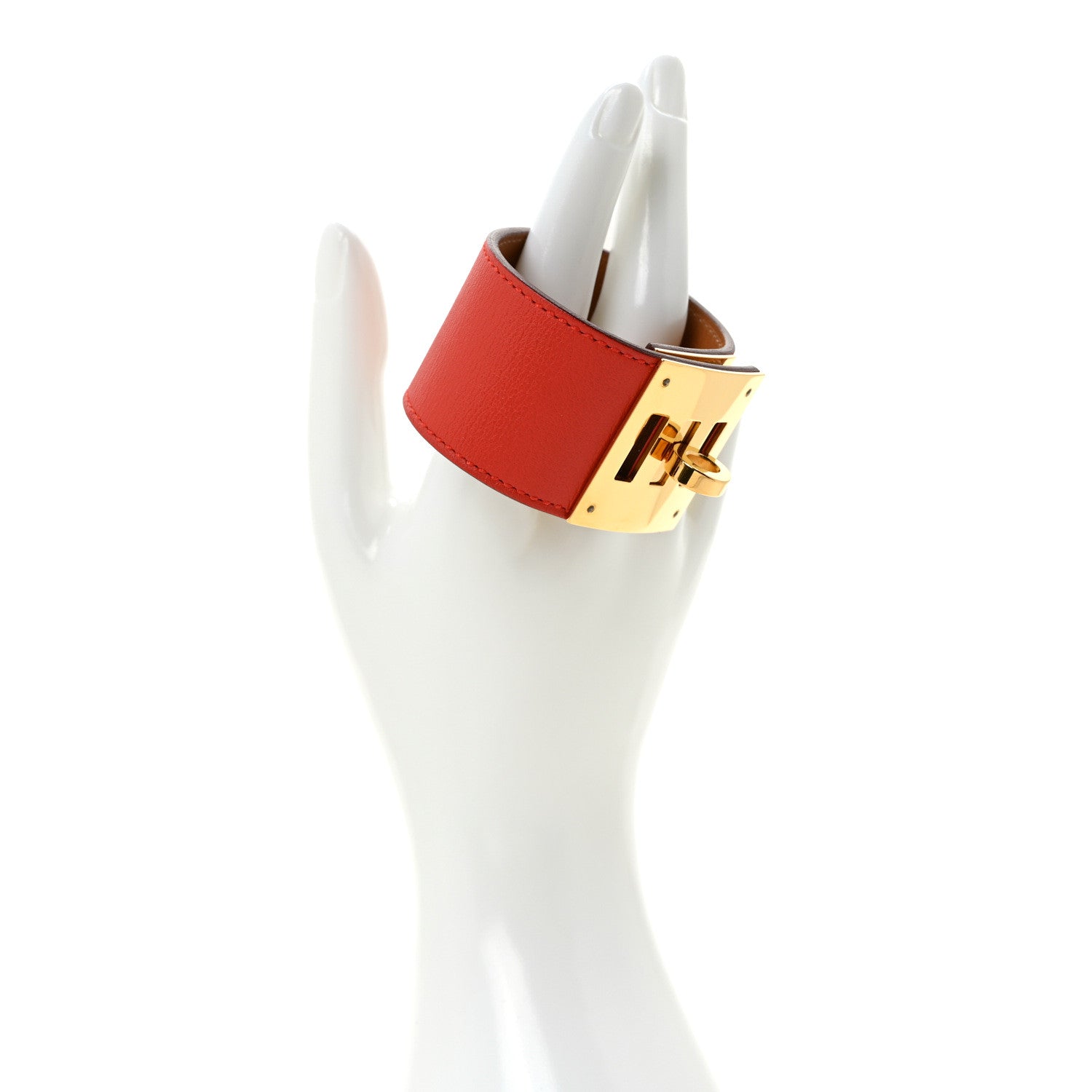 Hermes Swift Kelly Dog Bracelet Capucine 2 of 5