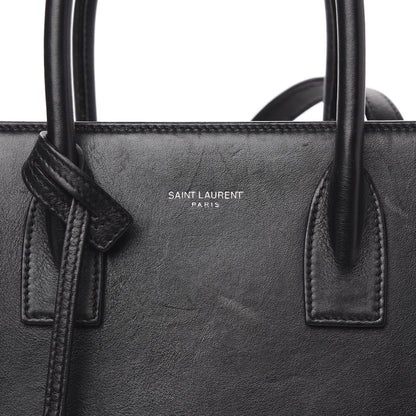 Saint Laurent Calfskin Patchwork Baby Sac De Jour Black Multi 7 of 17