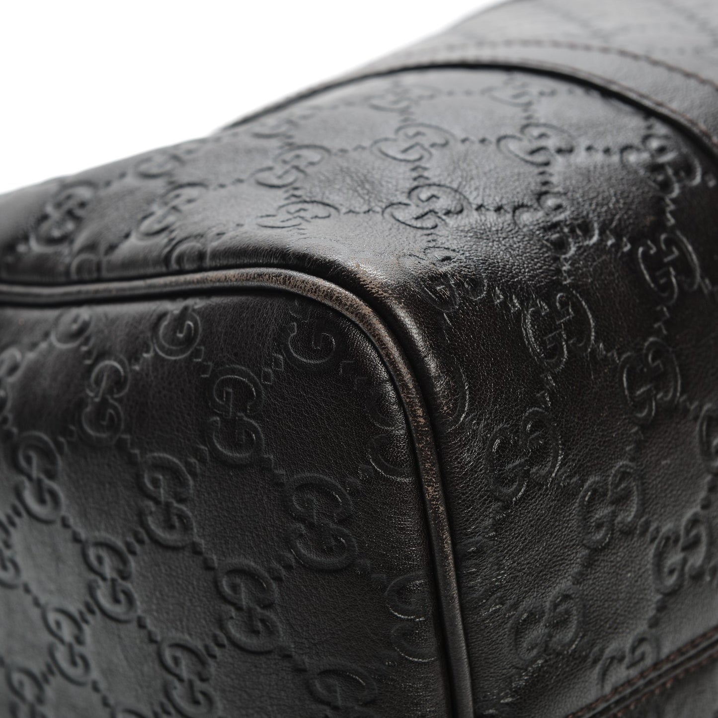 Guccissima Medium Joy Boston Dark Brown