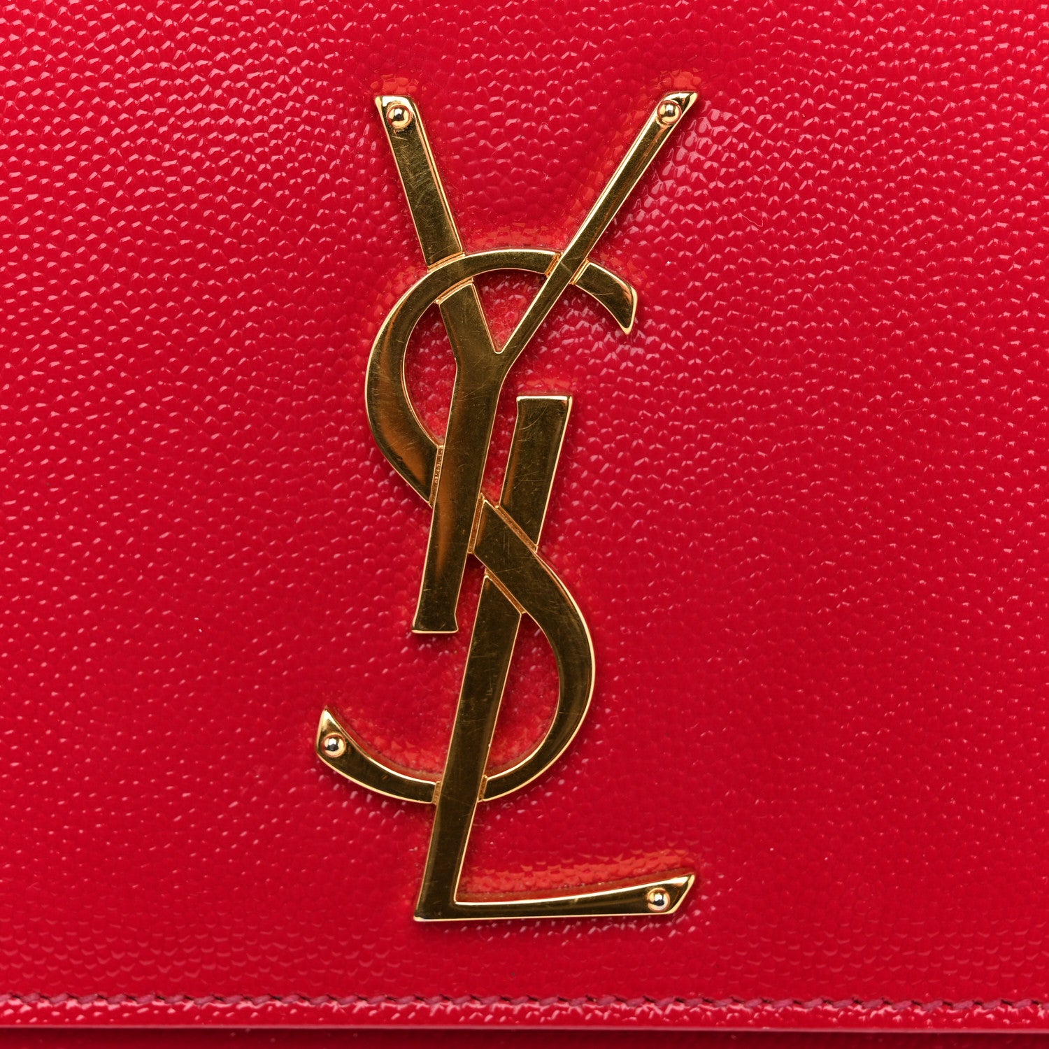 Saint Laurent Grain De Poudre Classic Monogram Cassandre Clutch Lipstick Fuchsia 10 of 10