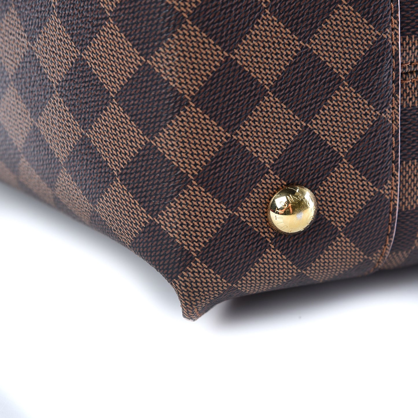 Damier Ebene Caissa Hobo Rose Ballerine