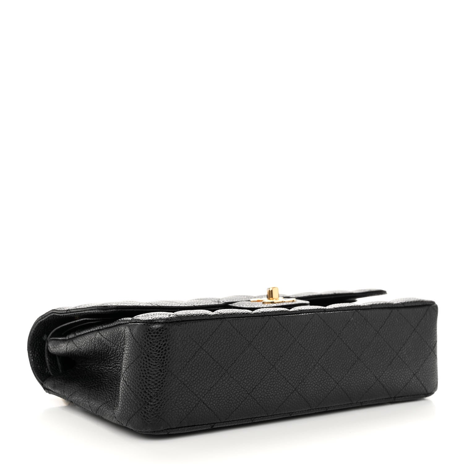 Chanel Caviar Quilted Medium Double Flap Black 4 of 12