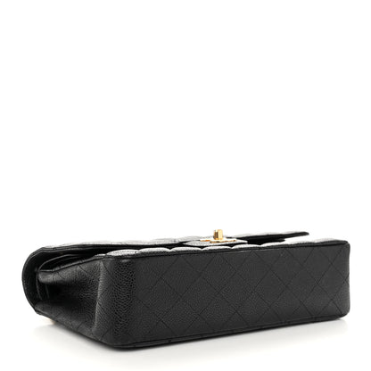 Chanel Caviar Quilted Medium Double Flap Black 4 of 12