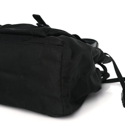 Prada Nylon Vela Drawstring Shopping Tote Black 10 of 15