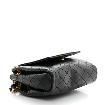 Saint Laurent Lambskin Quilted Monogram Mini Nolita Black 4 of 10