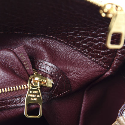 Louis Vuitton Monogram Ostrich Lizard Majestueux PM Bordeaux 9 of 10