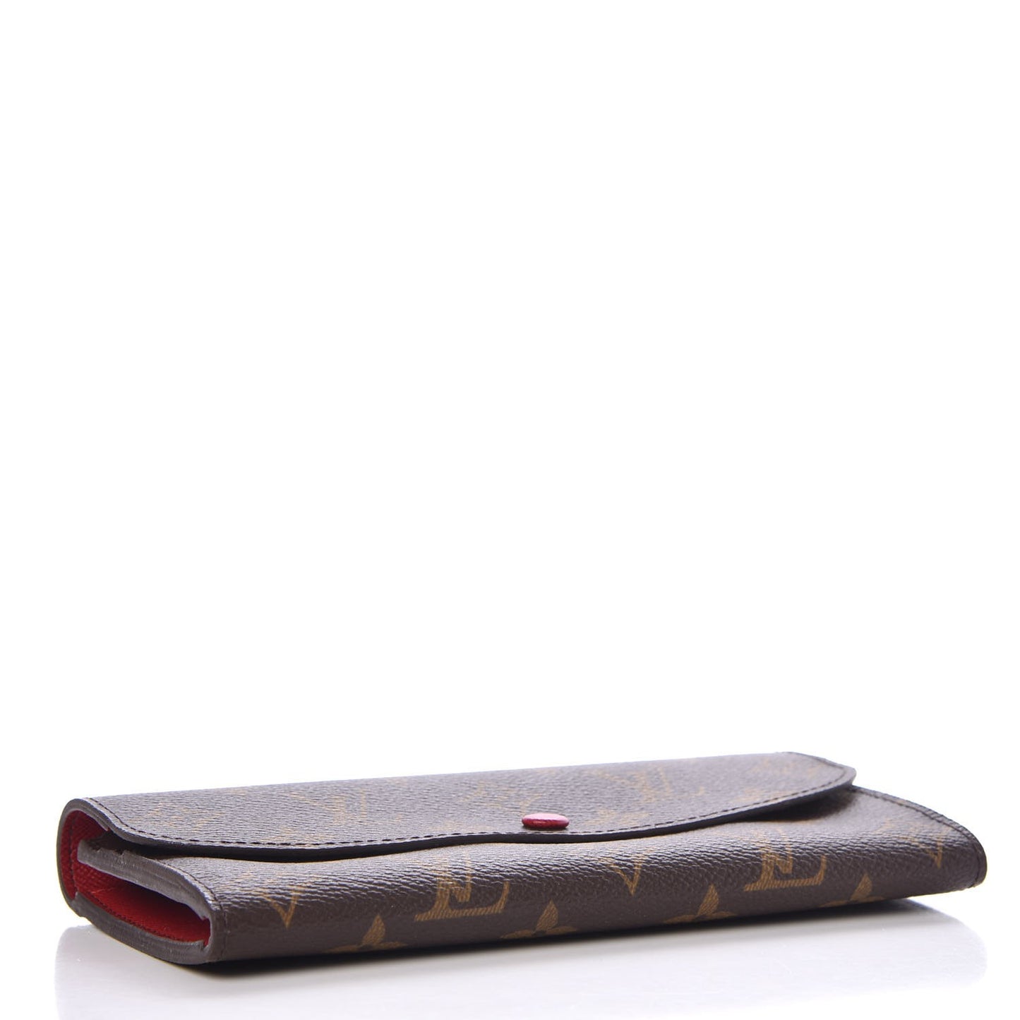 Monogram Emilie Wallet Red