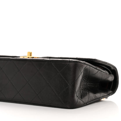 Chanel Lambskin Quilted Small Double Flap Black 10 of 12
