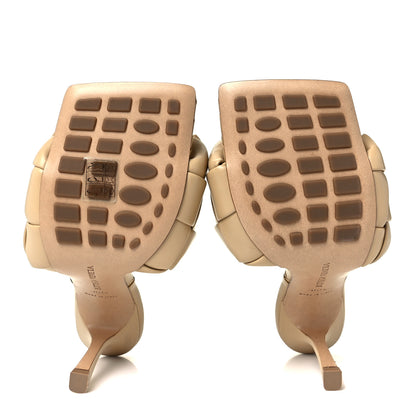Bottega Veneta Nappa Maxi Intrecciato Lido Mule Sandals 36.5 Cane Sugar 5 of 8