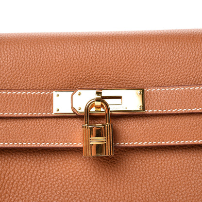 Hermes Togo Kelly Retourne 35 Gold 10 of 11