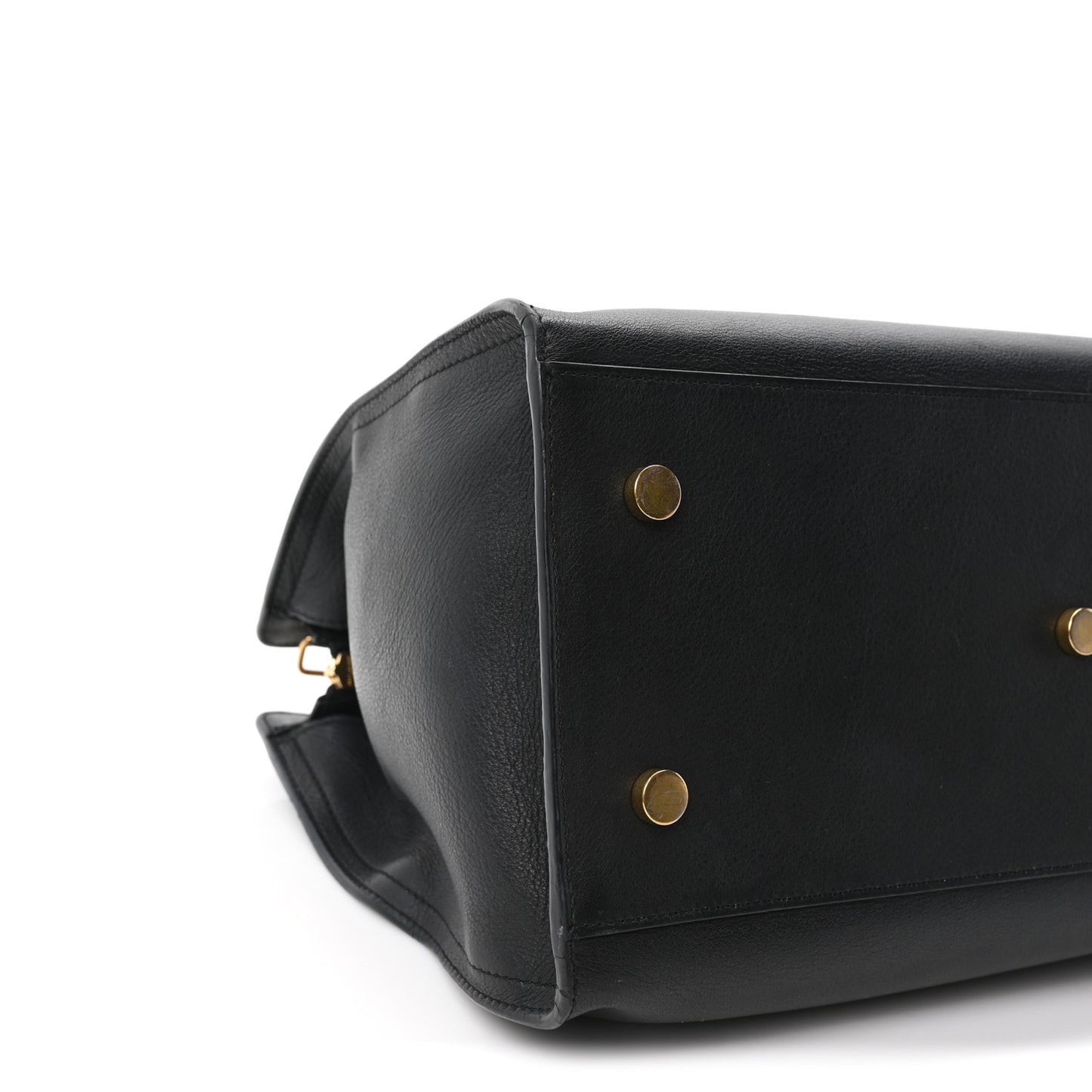 Calfskin Small Classic Y Cabas Black