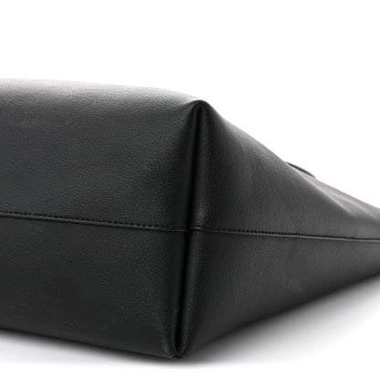 Saint Laurent Calfskin Large Shopping Tote Black 11 of 12