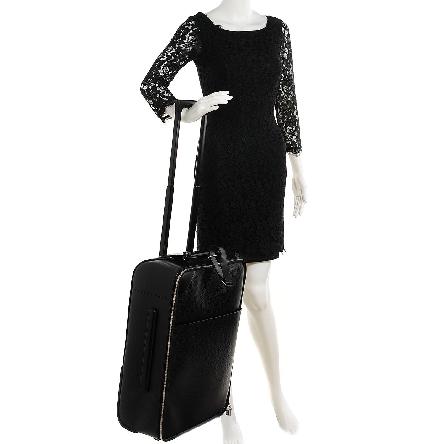 Louis Vuitton Epi Pegase 55 Black 2 of 8