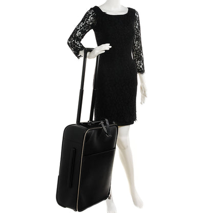 Louis Vuitton Epi Pegase 55 Black 2 of 8