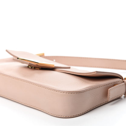Fendi Vitello Enamel Interchangeable Strap Baguette Rosa Plaster 8 of 12