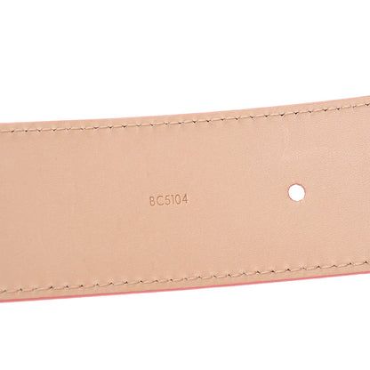Louis Vuitton Vernis Belt 85 34 Rose Litchi 6 of 8