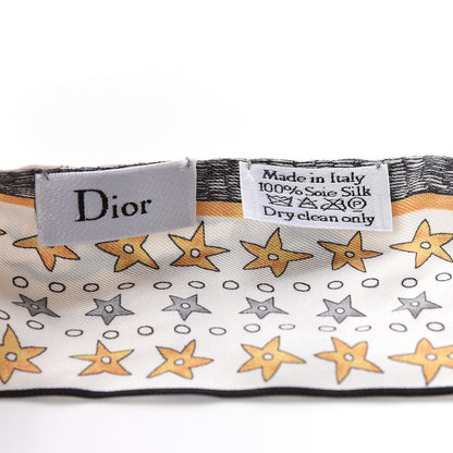 Christian Dior Silk L'Etoile Mitzah Scarf 4 of 5