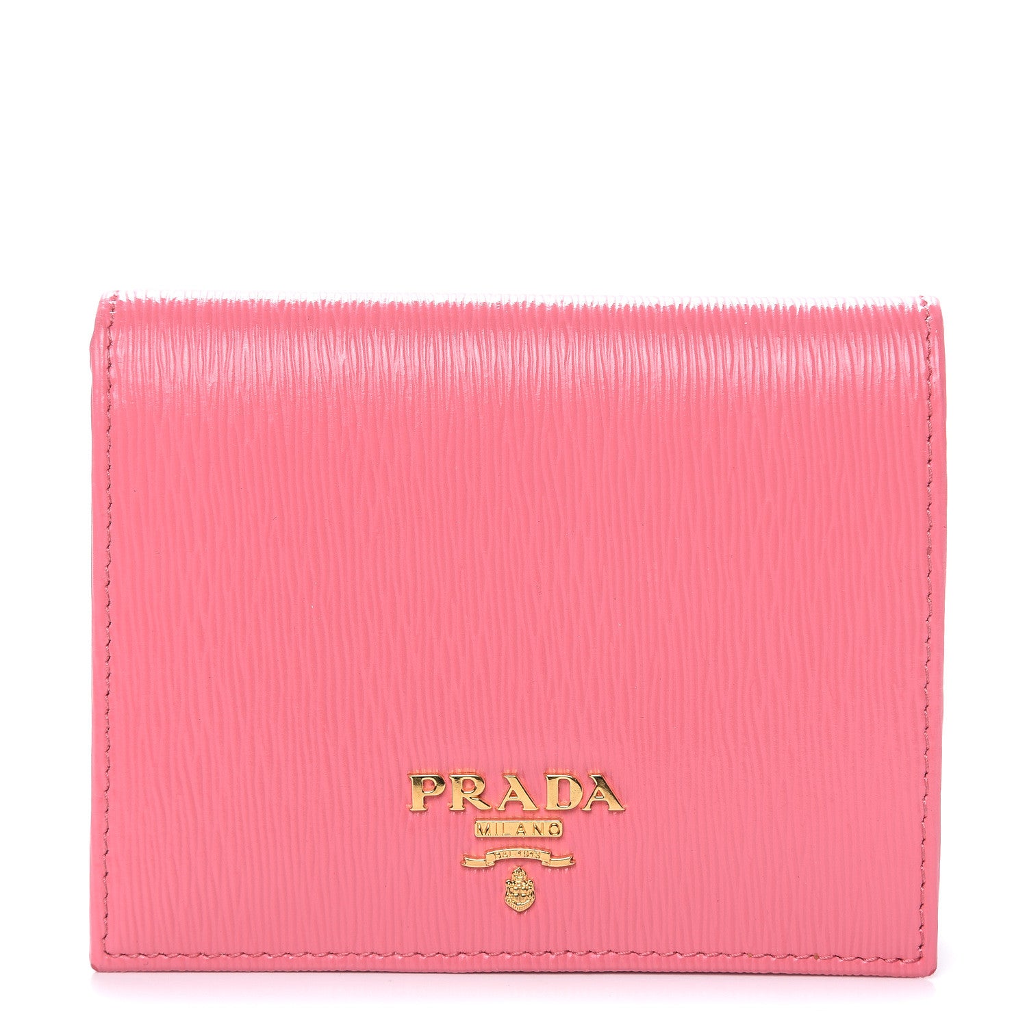 Prada Vitello Move Bifold Wallet Peonia 1 of 8