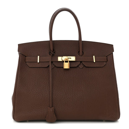 Hermes Fjord Birkin 35 Chocolate 1 of 11
