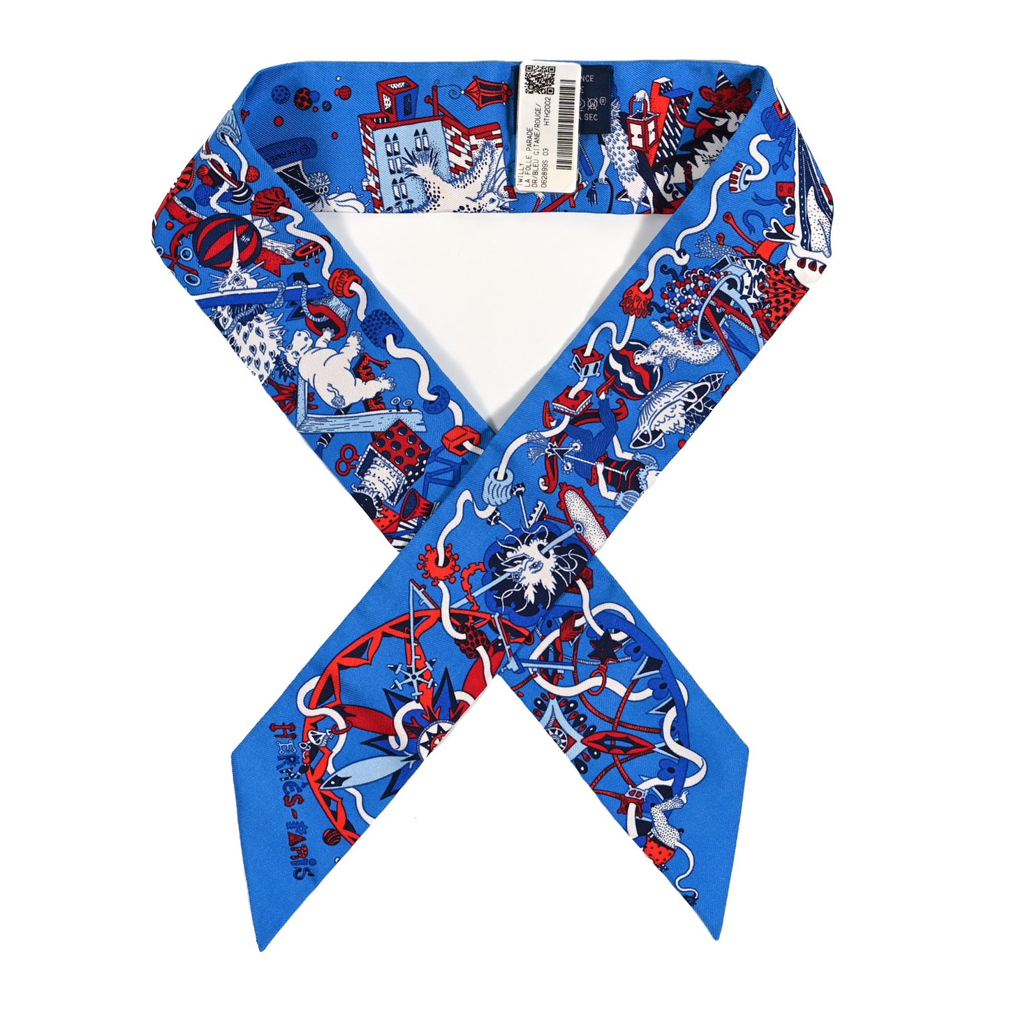 Silk La Folle Parade Twilly Bleu Gitane Rouge