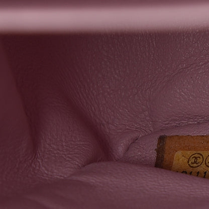 Chanel Lambskin Quilted Maxi Single Flap Pink 7 of 19