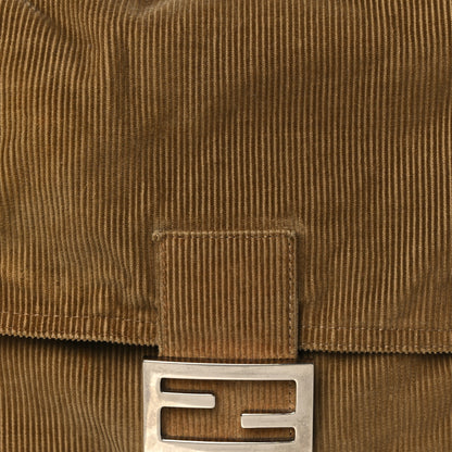 Fendi Corduroy Mama Baguette Beige 6 of 9