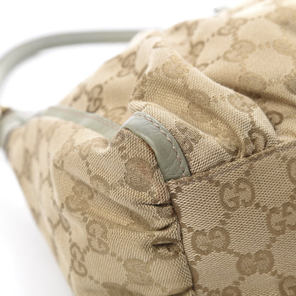 Gucci Monogram Medium D Gold Ring Hobo Mint Green 12 of 15