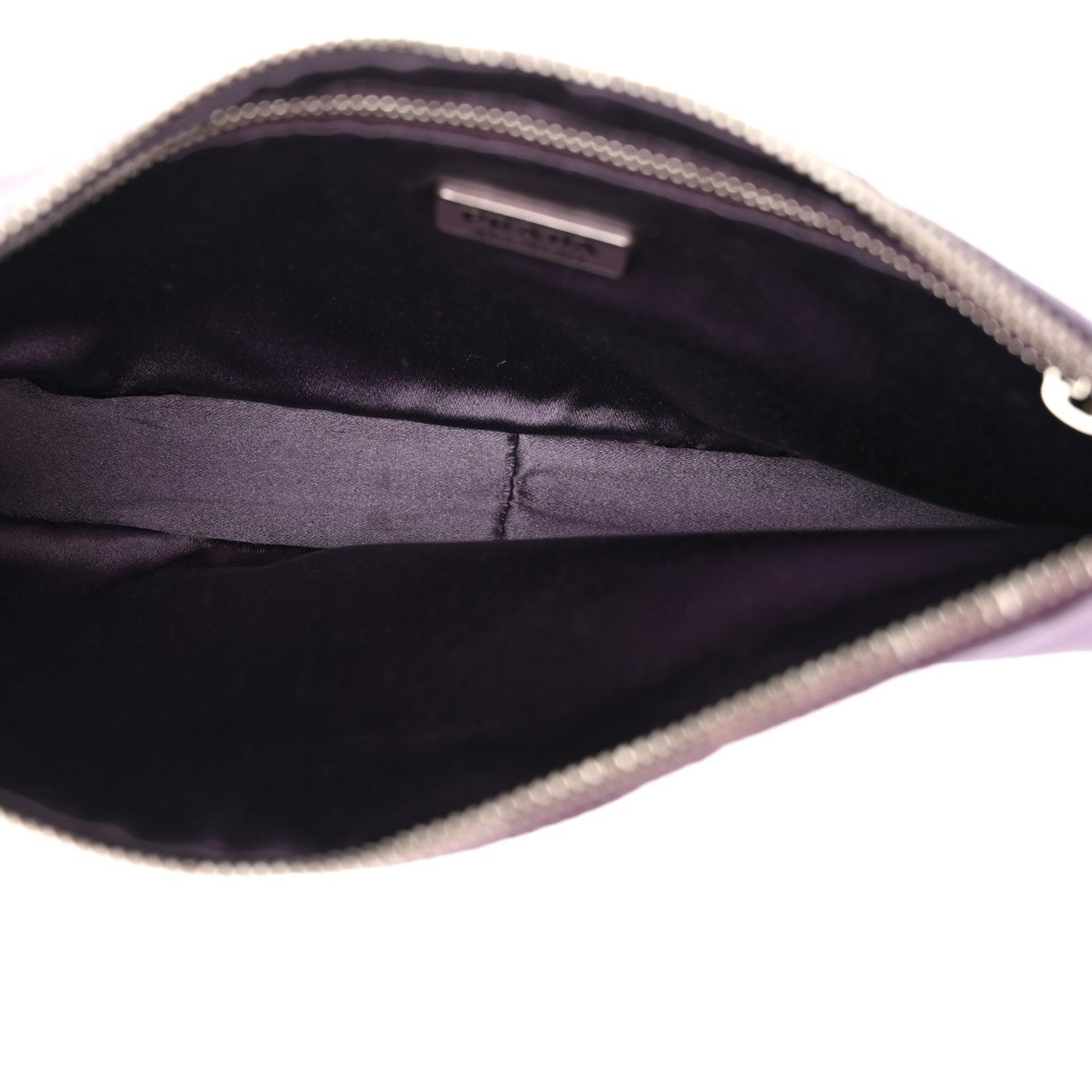 Satin Raso Shoulder Bag Glicine