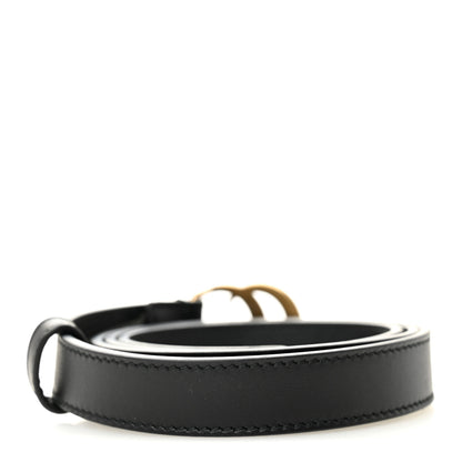 Gucci Calfskin Double G 20mm Belt 85 34 Black 2 of 5