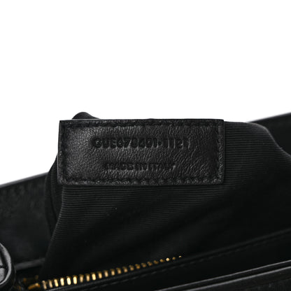 Saint Laurent Calfskin Y Quilted Monogram Toy Loulou Crossbody Bag Black 8 of 12