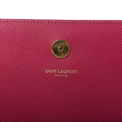 Saint Laurent Grain De Poudre Classic Monogram Cassandre Clutch Lipstick Fuchsia 9 of 9