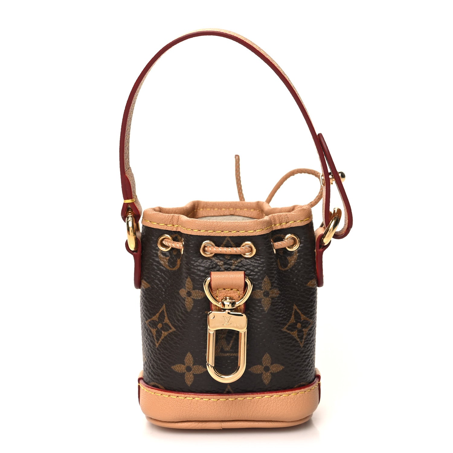 Louis Vuitton Monogram Micro Noe Bag Charm Key Ring 3 of 6
