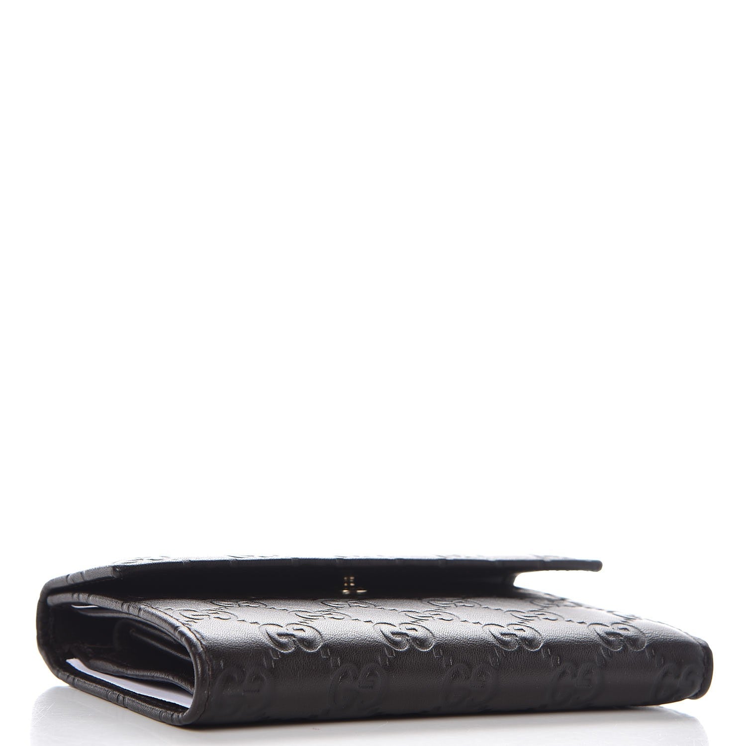 Gucci Guccissima Continental Flap Wallet Dark Brown 4 of 8